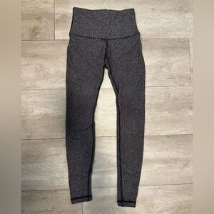 Lululemon Gray High-Waisted Leggings